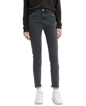 levi women's black jeans