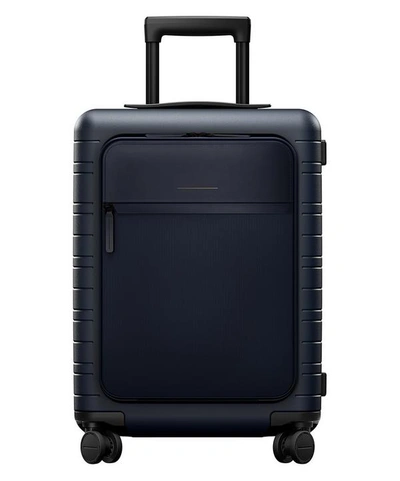 Shop Horizn Studios Cabin Trolley Suitcase In Night Blue