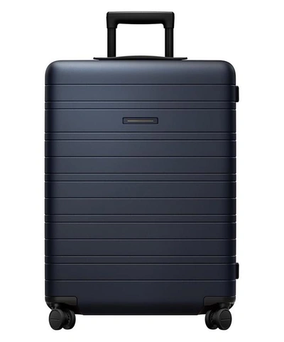 Shop Horizn Studios Medium Check-in Suitcase In Night Blue