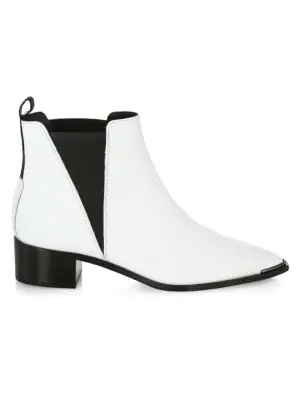 jensen leather ankle boots