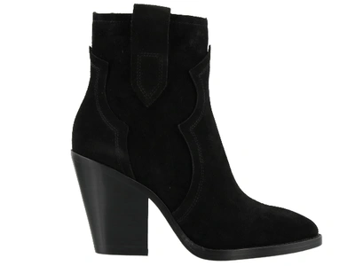 Shop Ash Esquire Ankle Boot In Black