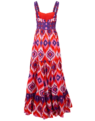 Shop Alexis Jourdan Summer Gown In Kaleidos