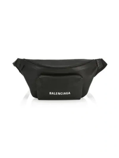 Shop Balenciaga Women's Large Everyday Belt Bag In Black