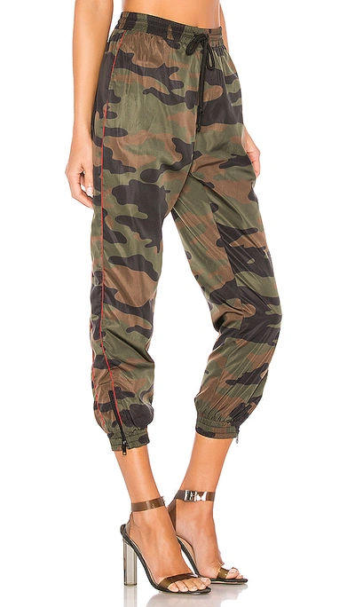 Shop Pam & Gela Camo Track Pant In Brown. In Army