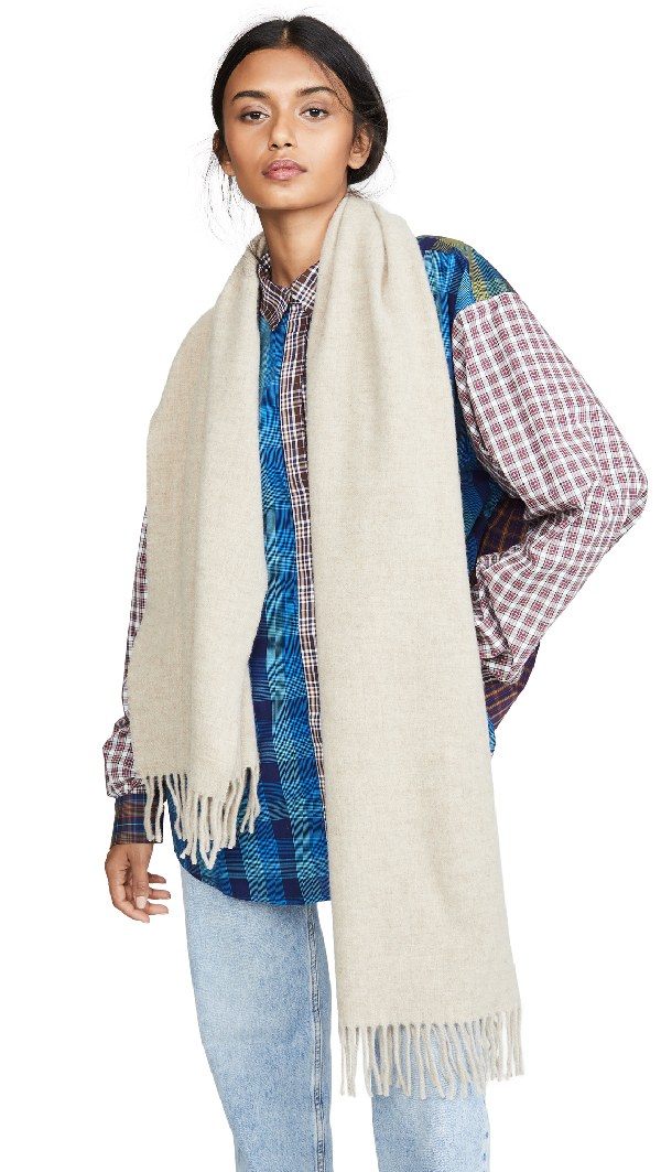 acne studios narrow scarf