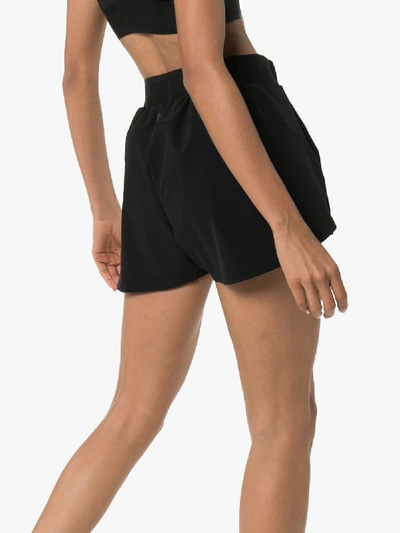 Shop Lndr Elasticated Sprint Track Shorts In Black