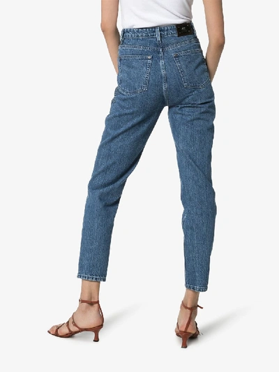 Shop Etro Embroidered Skinny Jeans In Blue