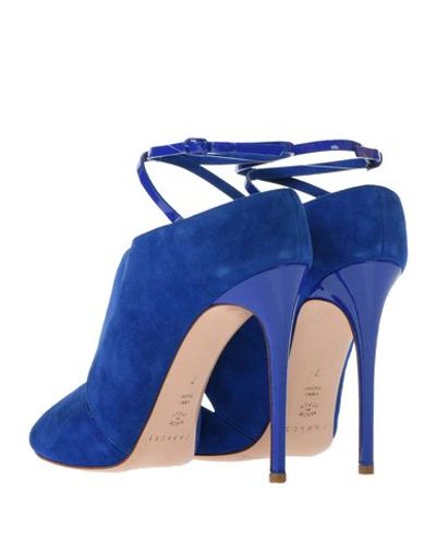 Shop Casadei Sandals In Bright Blue