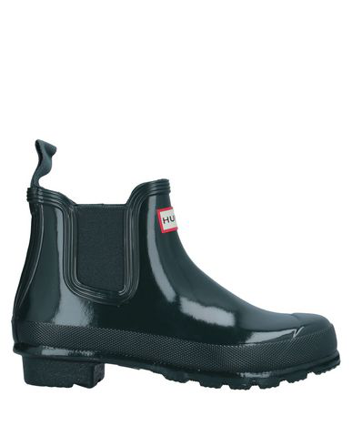 hunter green chelsea boots