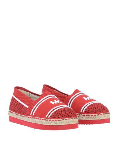 Shop Michael Michael Kors Espadrilles In Red