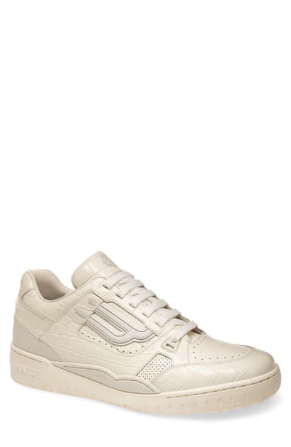 bally snakeskin sneakers