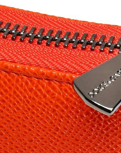 Shop Dolce & Gabbana Wallet In Orange