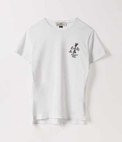 Shop Vivienne Westwood Peru T-shirt Endangered Species White