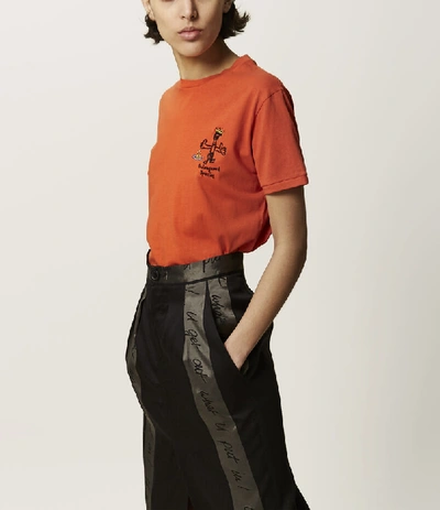 Shop Vivienne Westwood Peru T-shirt Endangered Species Orange