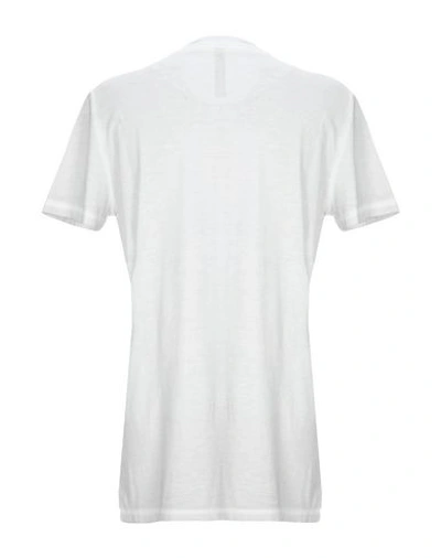 Shop Tom Rebl T-shirts In Light Grey