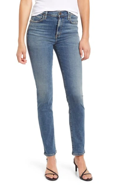 Shop Citizens Of Humanity Harlow High Waist Ankle Slim Jeans In Witness