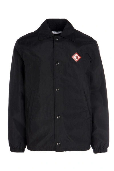Shop Givenchy 4g Logo Patch Jacket In Black