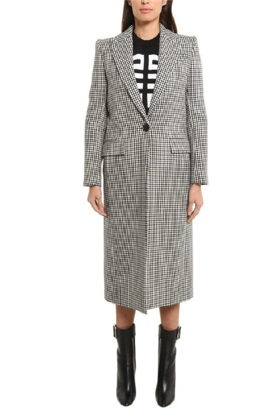 Shop Givenchy Single Breasted Trench Coat In Multi