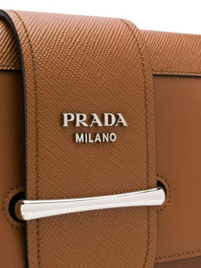 Shop Prada Medium Sidonie Shoulder Bag In F0046 Cognac