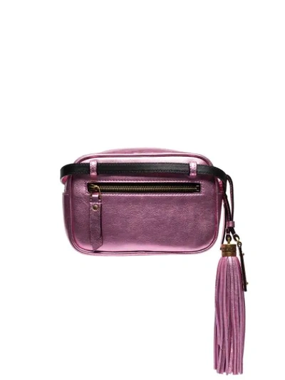 Shop Saint Laurent Lou Belt Bag In 5901 Pink
