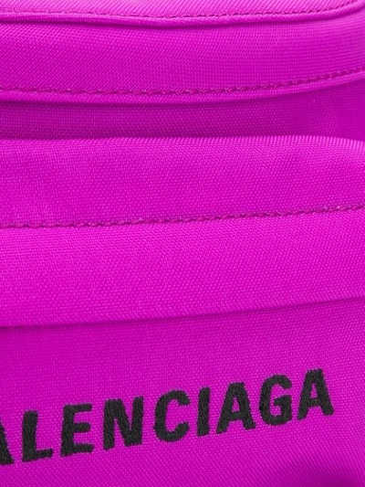 Shop Balenciaga Small Wheel Belt Bag In Pink
