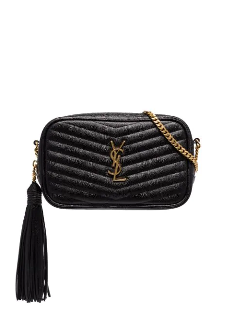 ysl mini lou quilted leather crossbody bag