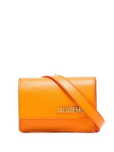 Shop Jacquemus Le Ceinture Bello Belt Bag In Orange