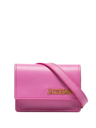 Shop Jacquemus Le Cienture Bello Belt Bag In Pink