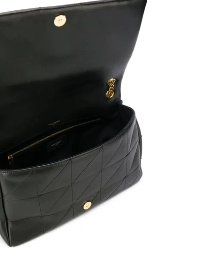 Shop Saint Laurent Large Jamie Shoulder Bag In Black