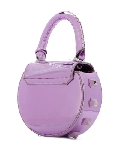 Shop Salar Mimi Plastic Bag - Purple