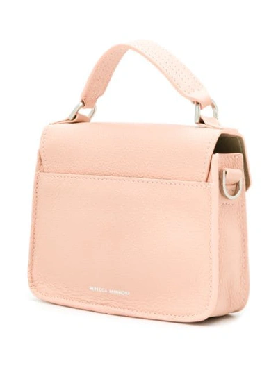 Shop Rebecca Minkoff Darren Mini Shoulder Bag In 027 Rose Wood
