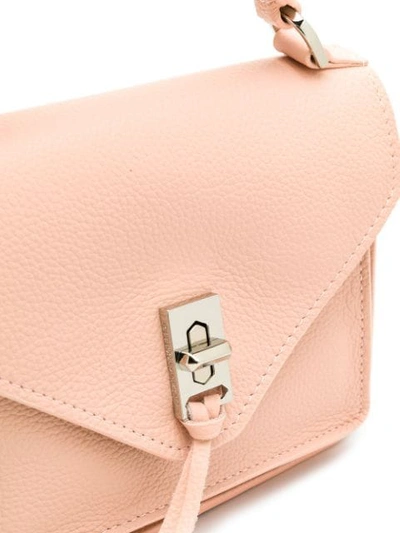Shop Rebecca Minkoff Darren Mini Shoulder Bag In 027 Rose Wood