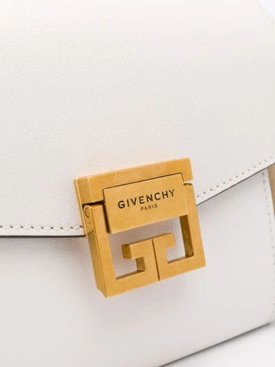 Shop Givenchy Gv3 Small Bag In White