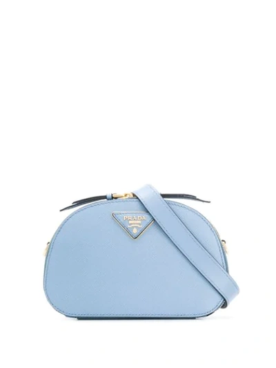 Shop Prada Odette Belt Bag In Blue