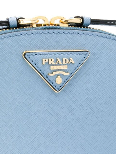 Shop Prada Odette Belt Bag In Blue