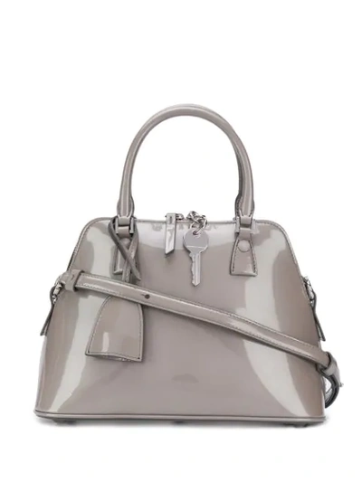 Shop Maison Margiela 5ac Mini Bag In Grey