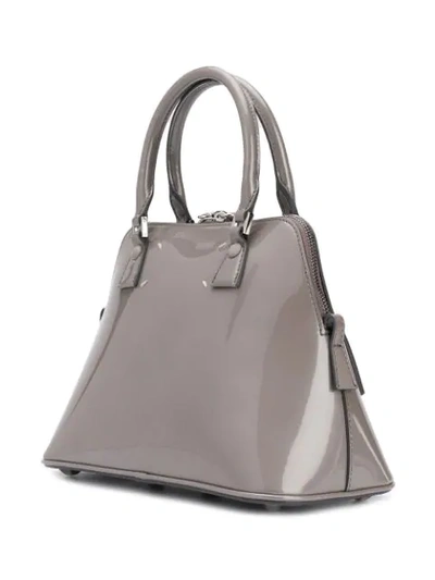 Shop Maison Margiela 5ac Mini Bag In Grey