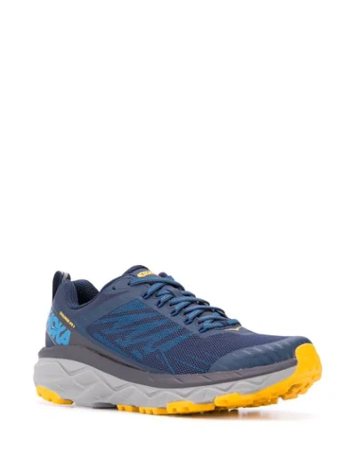 Shop Hoka One One Challenger Atr 5 Sneakers In Blue
