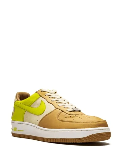 Nike Air Force 1 Premium '07 Sneakers In Brown ,yellow