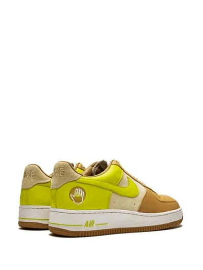 Nike Air Force 1 Premium '07 Sneakers In Brown ,yellow