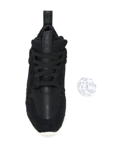 Ben Taverniti Unravel Project Suede & Mesh High-top Sneakers In Black
