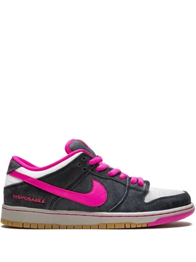 Shop Nike Dunk Low Premium Sb Qs Sneakers In Black