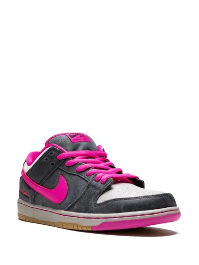 Shop Nike Dunk Low Premium Sb Qs Sneakers In Black