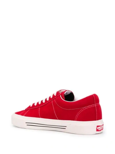 Shop Vans Sid Dx Sneakers In Red