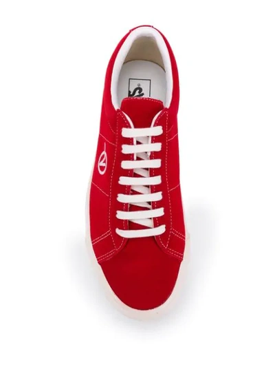 VANS SID DX SNEAKERS - 红色