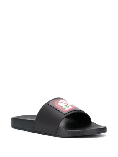 VALENTINO UNDERCOVER SLIDES - 黑色