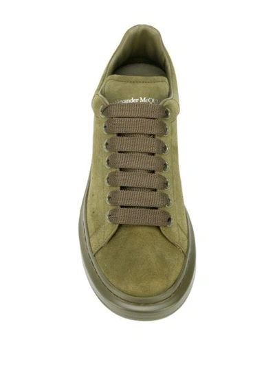 Shop Alexander Mcqueen Oversized Sneakers In Green