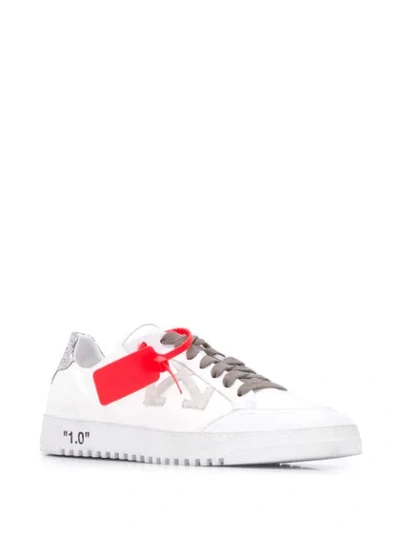 Shop Off-white 1.0 Low-top Sneakers In White