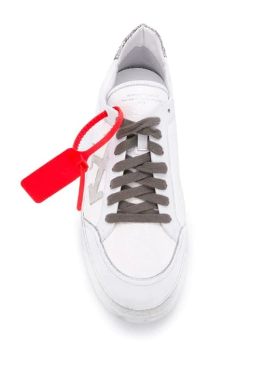 OFF-WHITE 1.0 LOW-TOP SNEAKERS - 白色