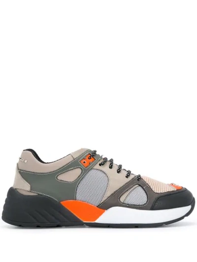 Shop Philipp Plein Runner Sneakers In Brown